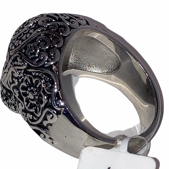 James Cavolini Italy Men’s Skull Ring Size 12, with tags - Picture 3 of 6